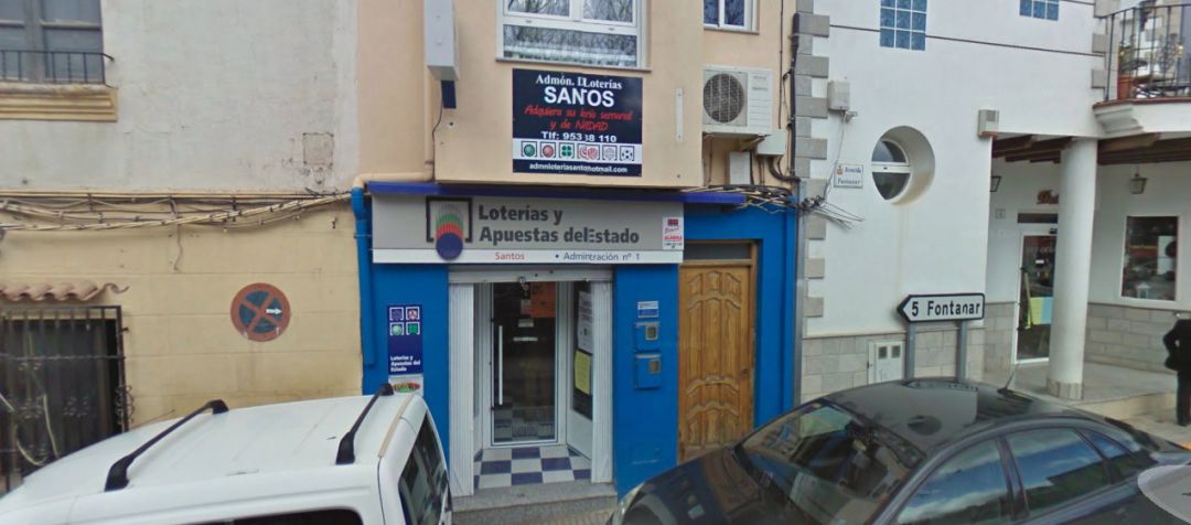 Administración nº1 de Loterías de Pozo Alcón. Administración nº1 de Loterías de Pozo Alcón.