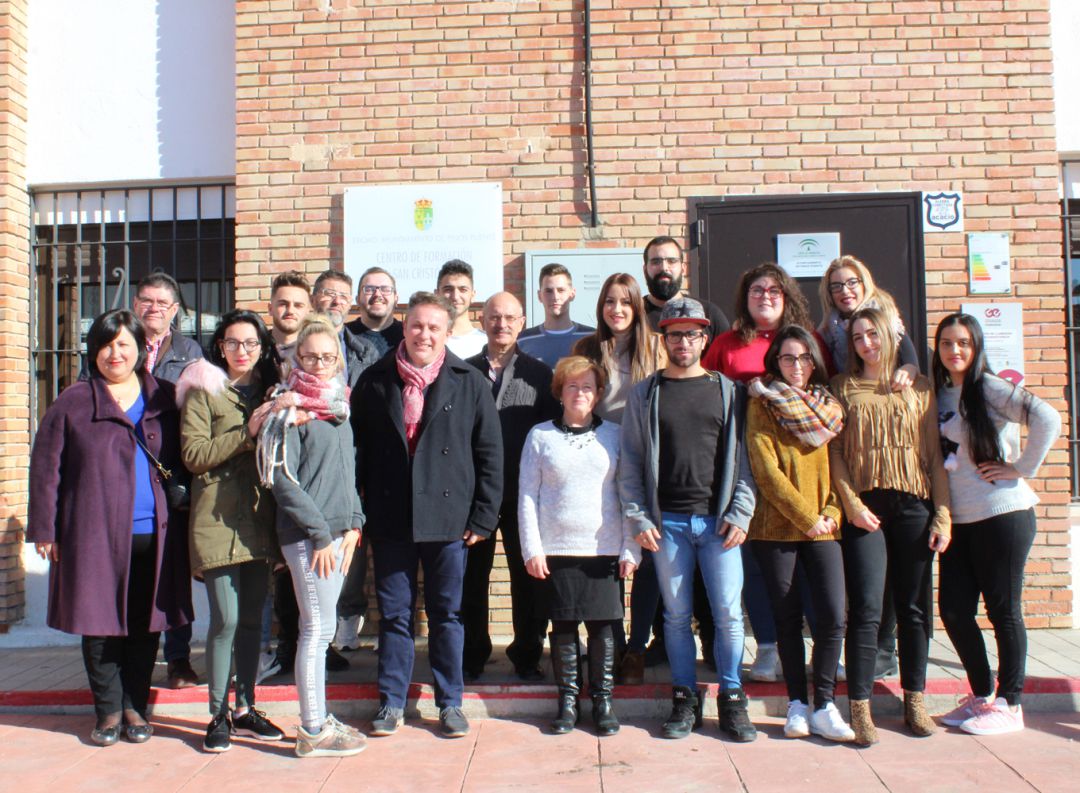 Inauguración de la escuela taller de Pinos Puente (Granada) Inauguración de la escuela taller de Pinos Puente (Granada)