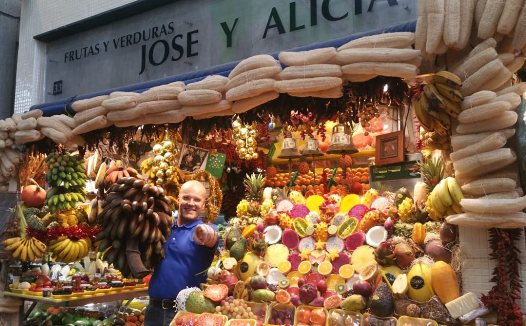 Frutas y Verduras Jose y Alicia (Mercado Vegueta). Frutas y Verduras Jose y Alicia (Mercado Vegueta).