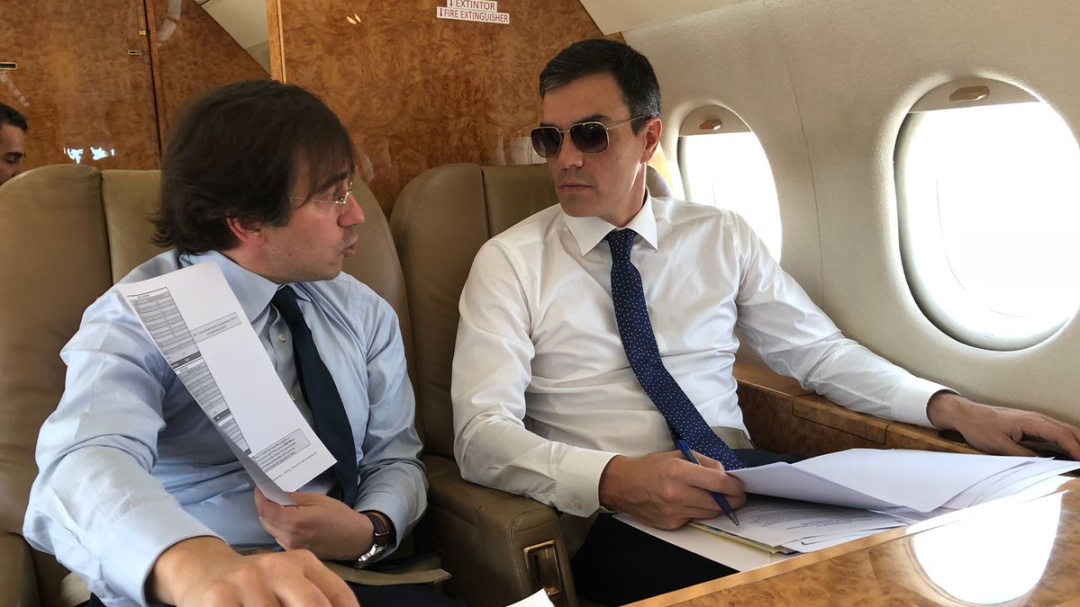 El Gobierno mantiene el secreto sobre el viaje de Pedro Sánchez a Castellón