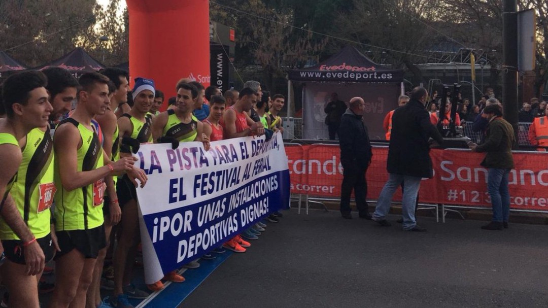 Una San Silvestre muy reivindicativa