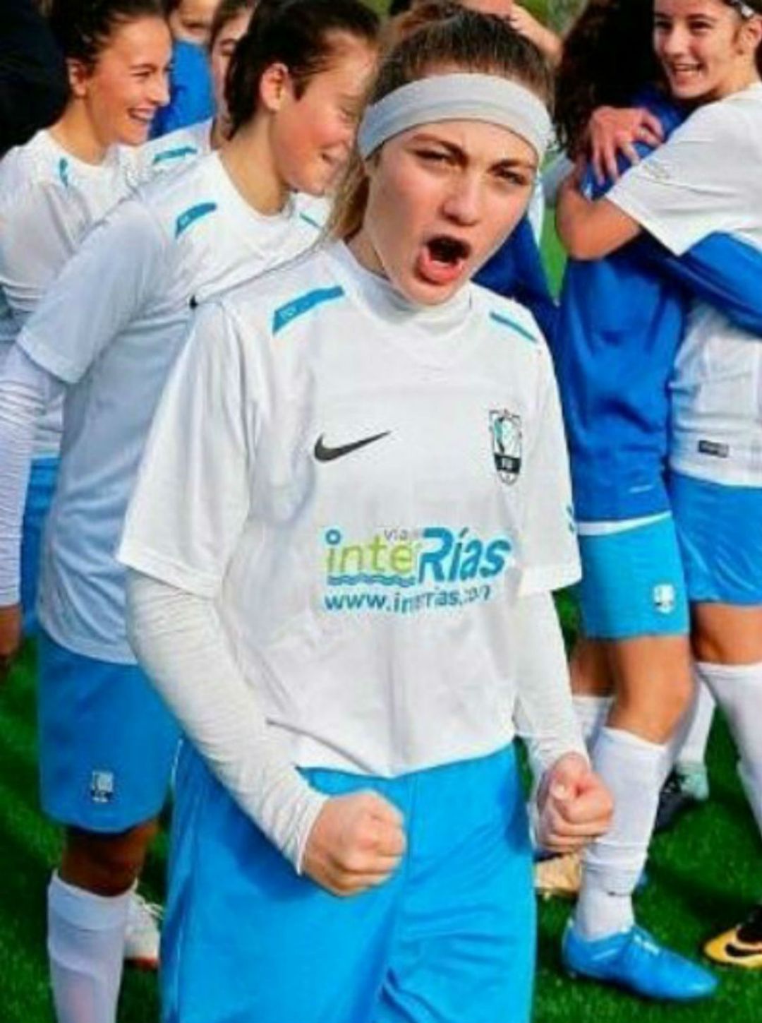 La jugadora del Pabellón Ourense de fútbol cadete, Ana Toubes, convocada con la selección española sub 16. La jugadora del Pabellón Ourense de fútbol cadete, Ana Toubes, convocada con la selección española sub 16.
