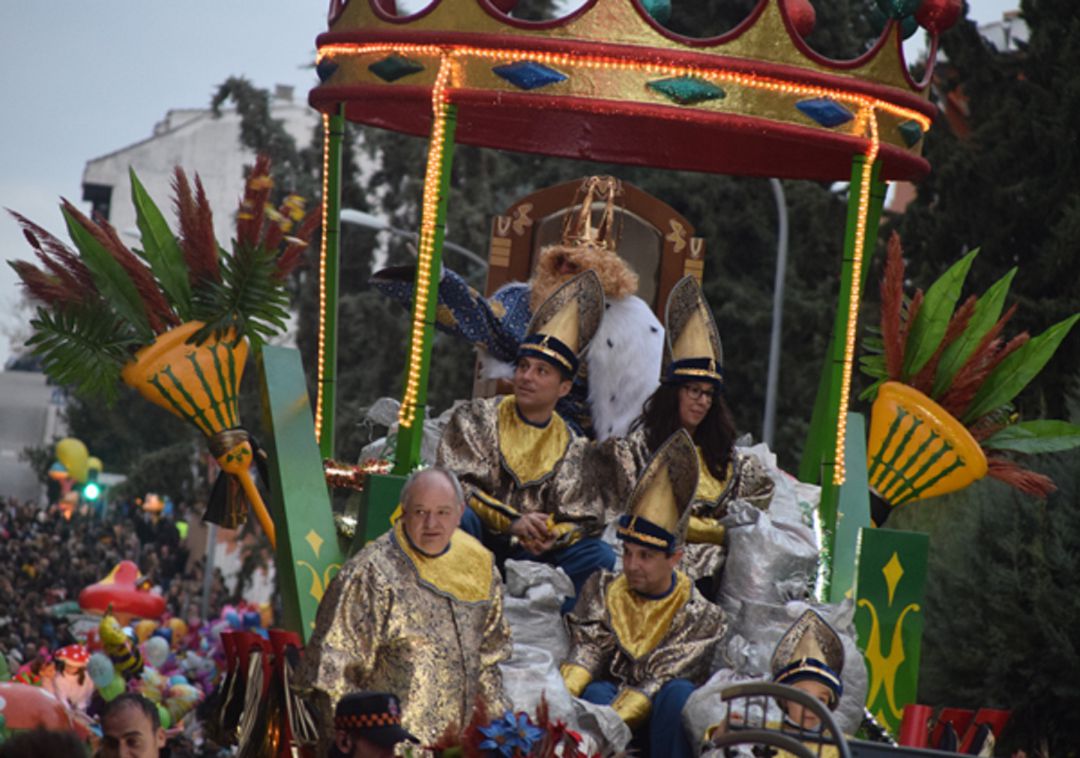 Cabalgata de Reyes en Linares. Cabalgata de Reyes en Linares.