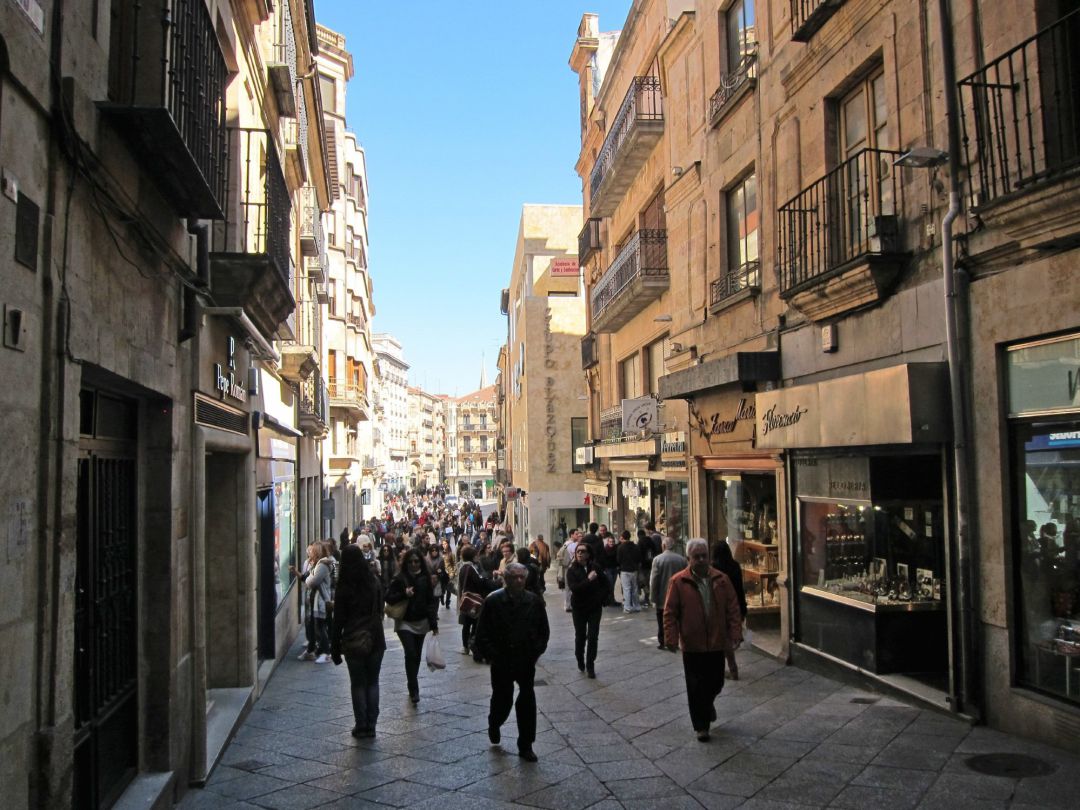 Calle Toro de Salamanca. Calle Toro de Salamanca.