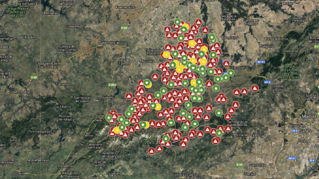 183 municipios de Ávila perdieron población