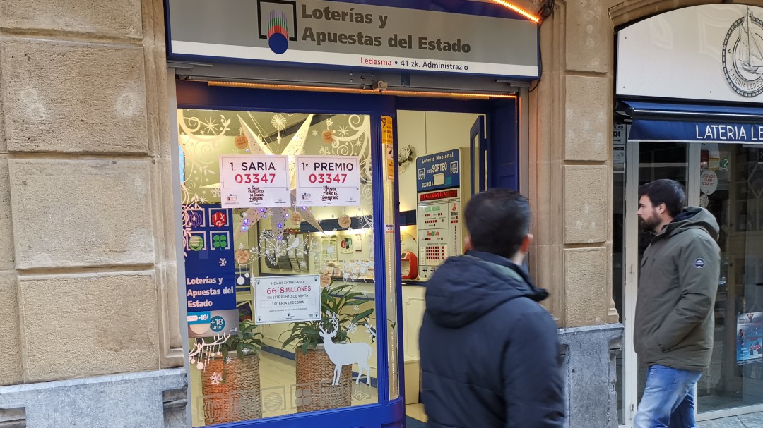 Cada vasco jugará casi 23 euros, de media, en la "lotería del niño"