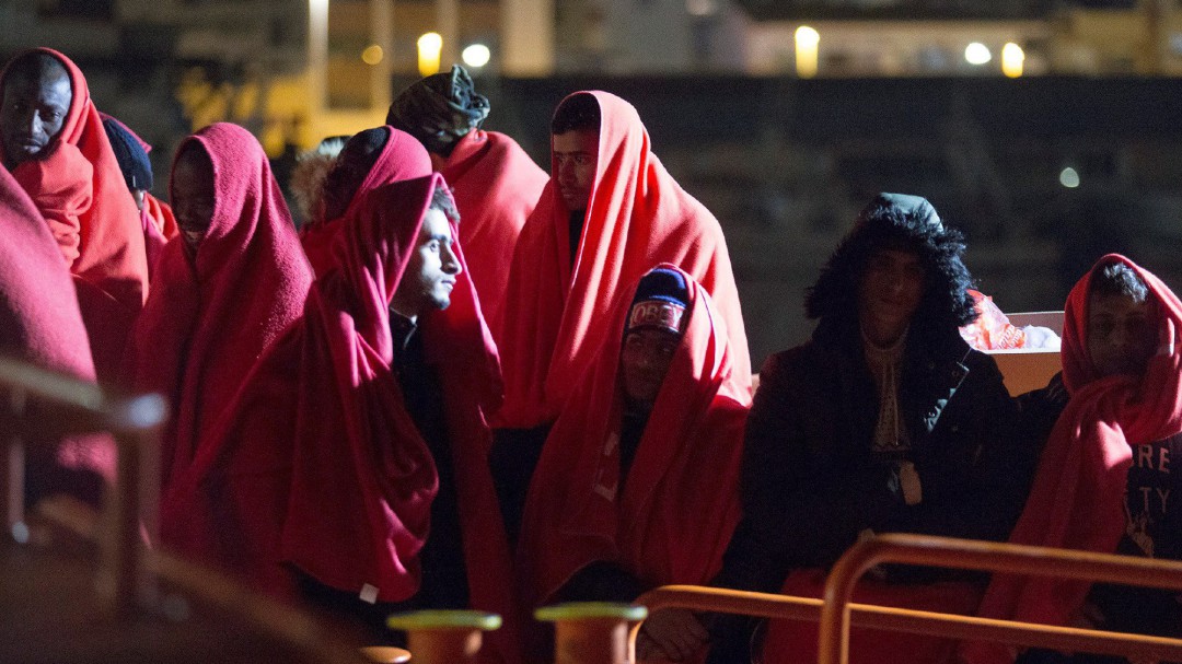 Más de 200 inmigrantes llegan a nuestra costa para comenzar el año