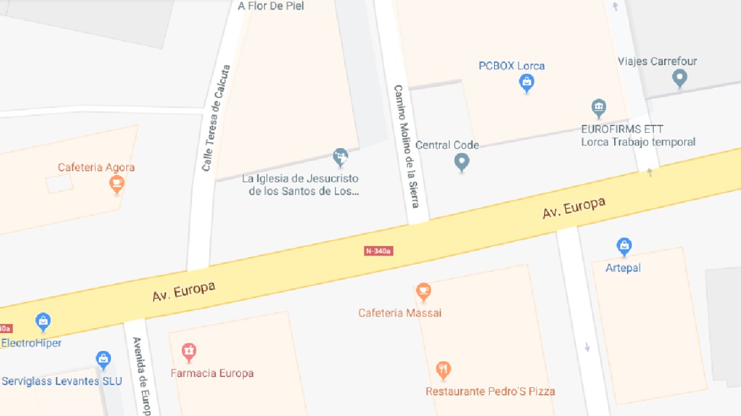 Atropellado un ciclista en un accidente de tráfico en Lorca