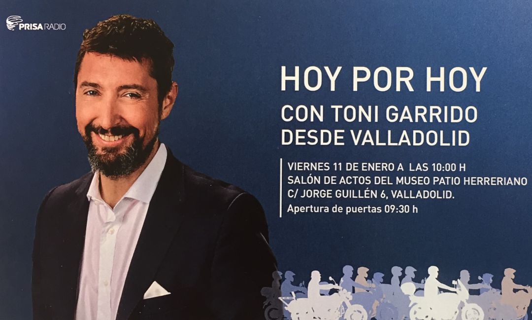Las invitaciones para asistir al programa están disponibles en Radio Valladolid Las invitaciones para asistir al programa están disponibles en Radio Valladolid