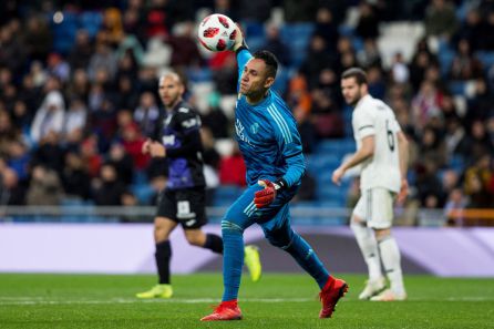 Keylor Navas volvió a la titularidad en la Copa del Rey Keylor Navas volvió a la titularidad en la Copa del Rey