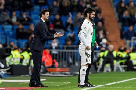 Isco entró al campo en la segunda mitad del partido Isco entró al campo en la segunda mitad del partido