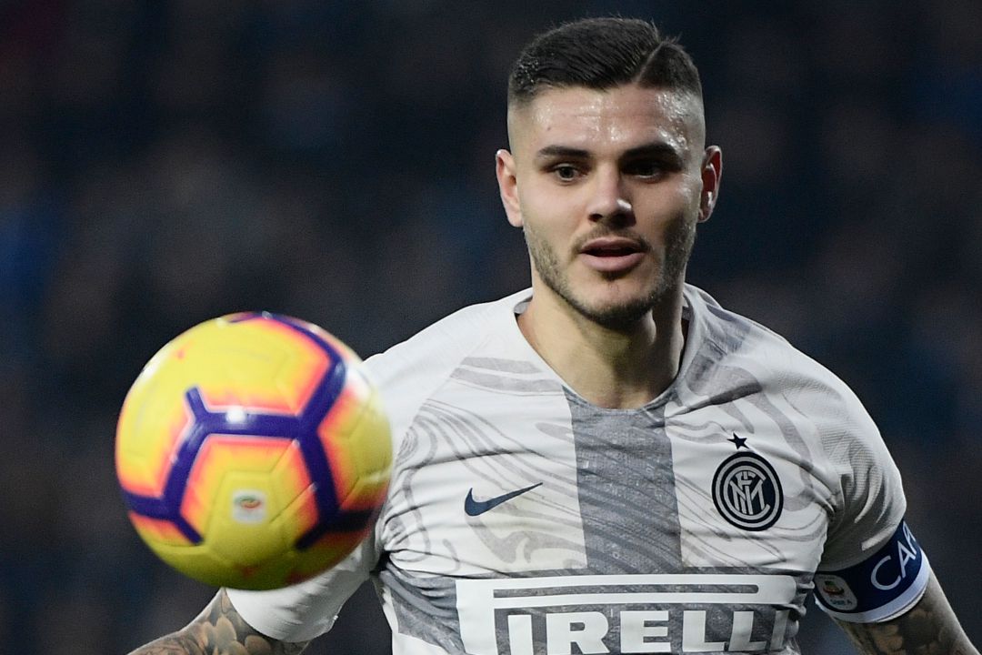 El delantero del Inter Mauro Icardi. El delantero del Inter Mauro Icardi.