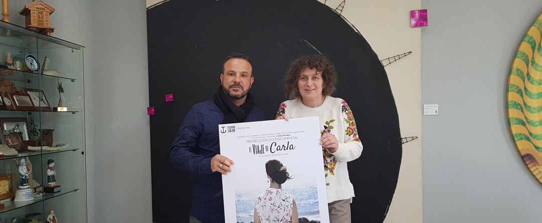 Presentación del El viaje de Carla en A Coruña Presentación del El viaje de Carla en A Coruña