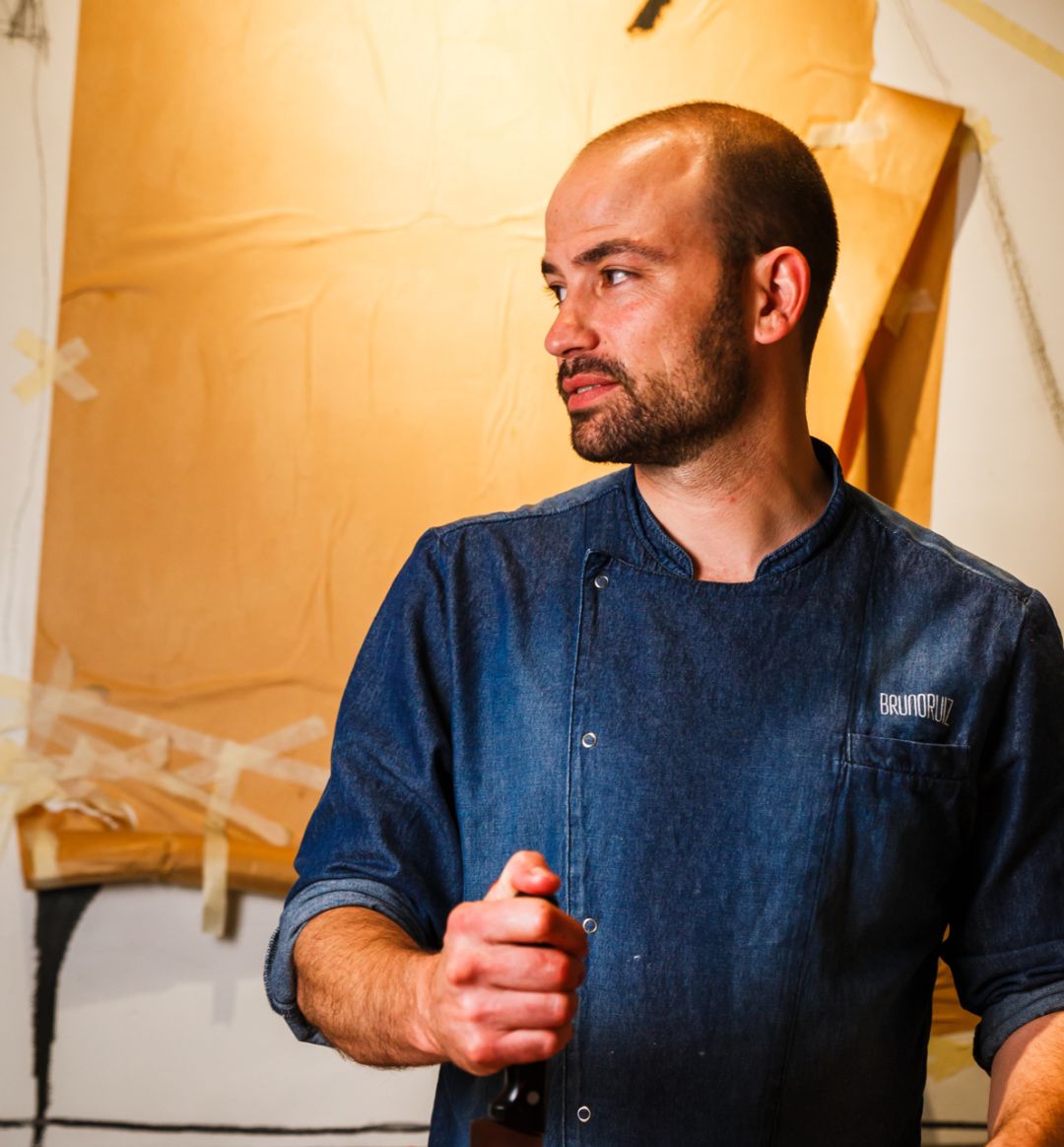 El chef dianense Bruno Ruiz. El chef dianense Bruno Ruiz.