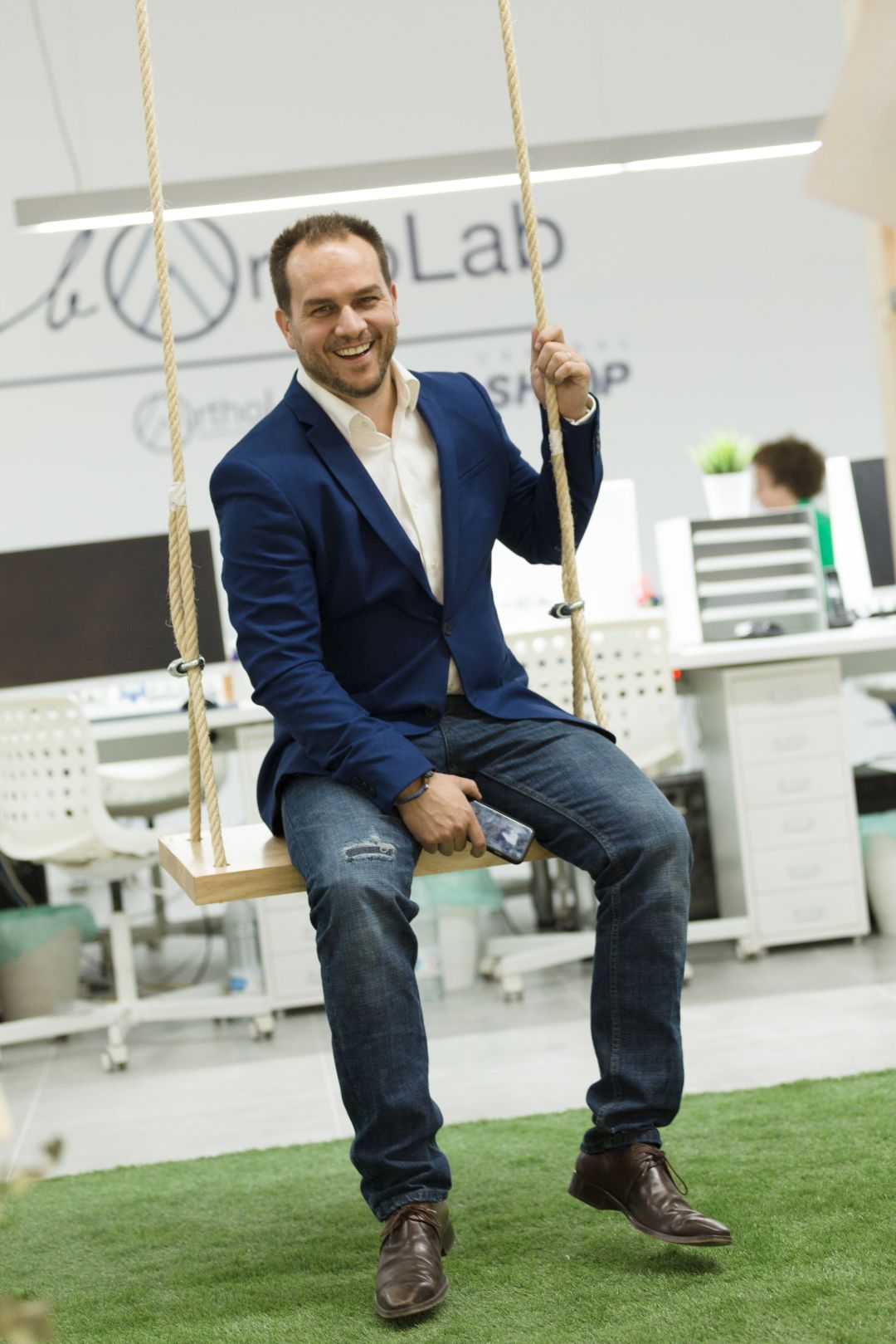 Manolo Milán, fundador y gerente de Ortholab Manolo Milán, fundador y gerente de Ortholab