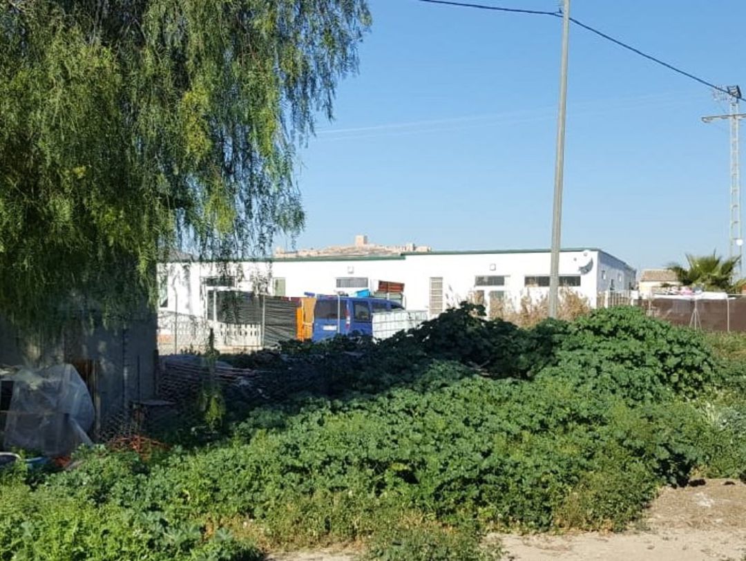 Viviendas ilegales para alojar a trabajadores inmigrantes en el campo de Lorca Viviendas ilegales para alojar a trabajadores inmigrantes en el campo de Lorca