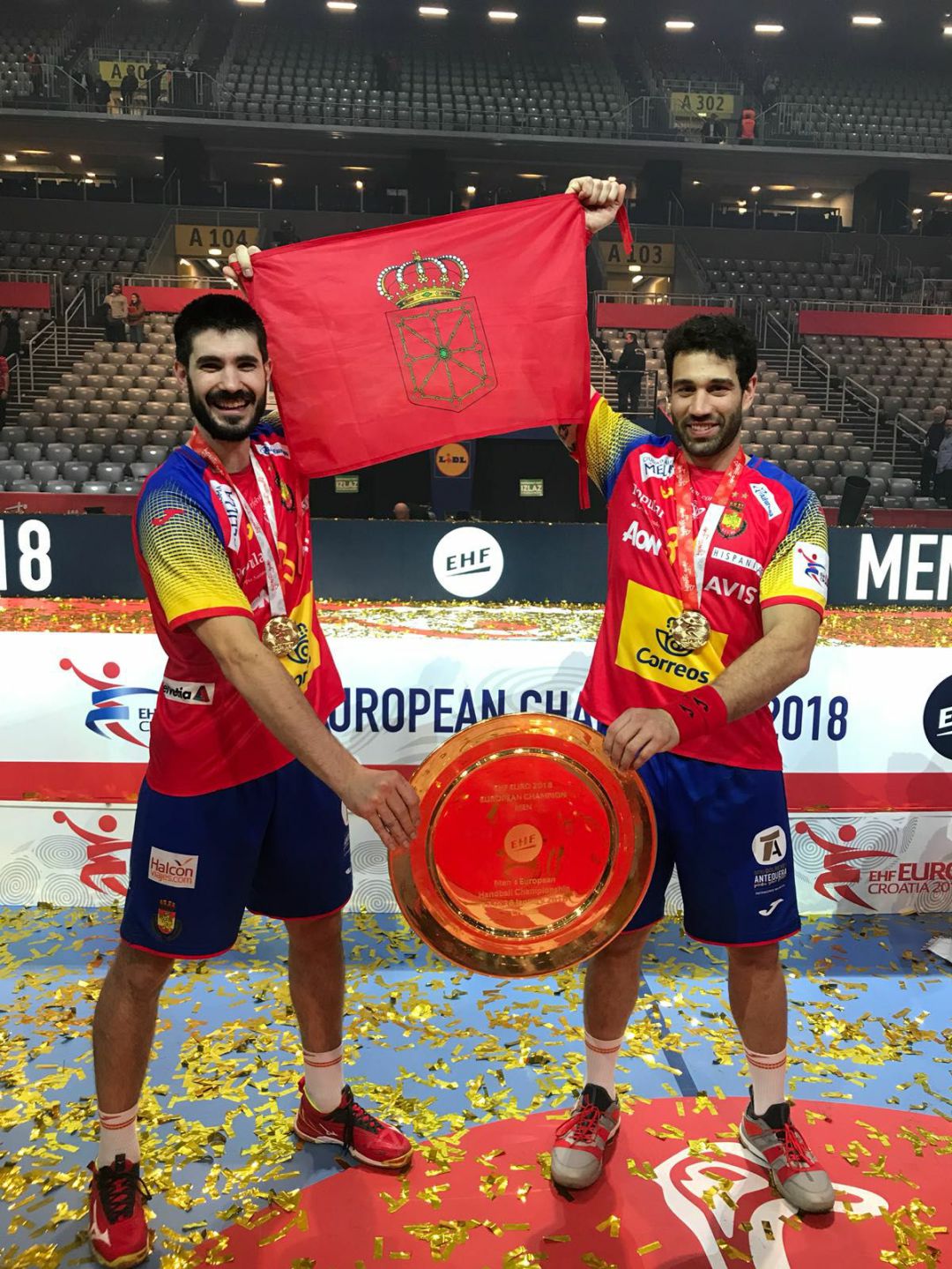 2 navarros a por el Oro con los Hispanos 2 navarros a por el Oro con los Hispanos