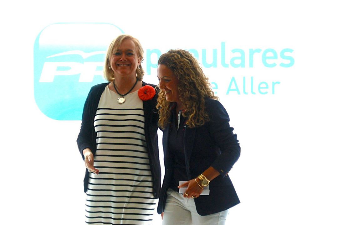 Cherines ha eludido cualquier comentario desde la confirmación de Mallada como candidata. Ambas aparecen juntas en una imagen de archivo. Cherines ha eludido cualquier comentario desde la confirmación de Mallada como candidata. Ambas aparecen juntas en una imagen de archivo.