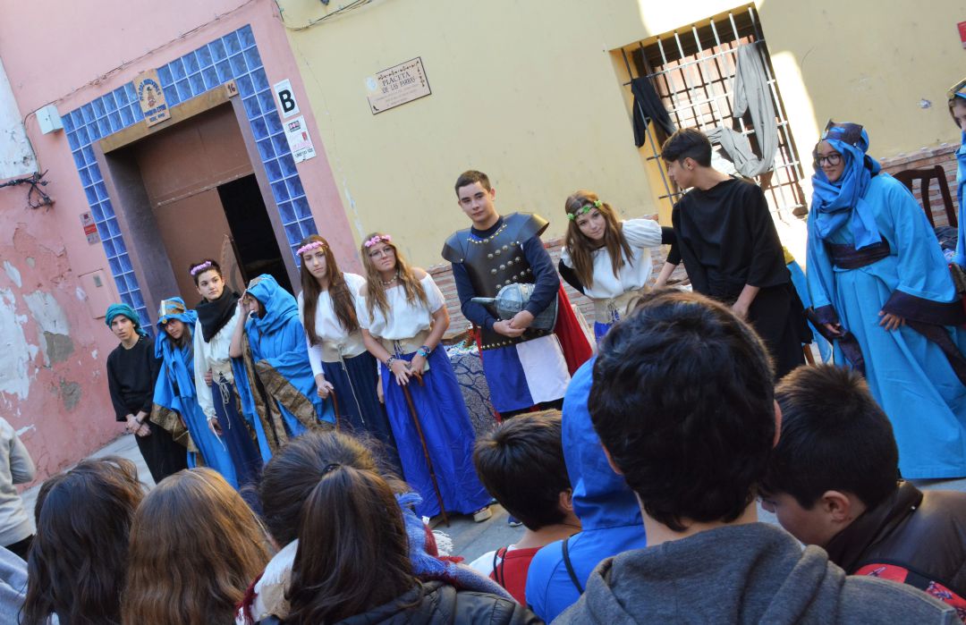 Una de las actividades teatrales de La llave de Elda Una de las actividades teatrales de La llave de Elda