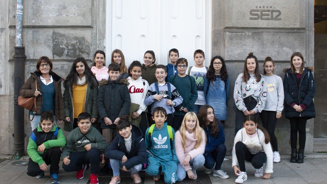 Más de medio millar de alumnos han visitado durante 2018 las instalaciones de Radio Vigo Grupo de Comunicación