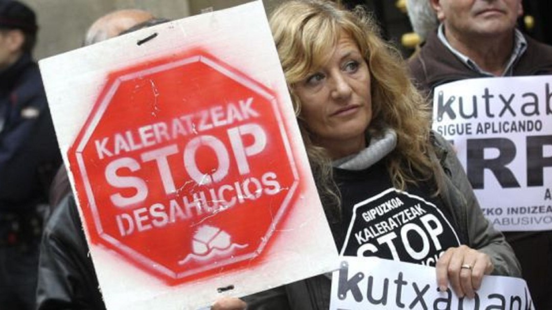 Stop Desahucios: Muchas familias con menores están viviendo en habitaciones