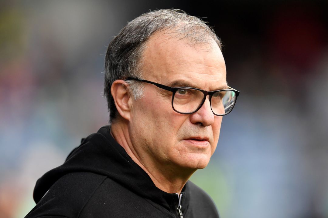 Marcelo Bielsa durante el partido de la tercera ronda de la FA Cup Marcelo Bielsa durante el partido de la tercera ronda de la FA Cup