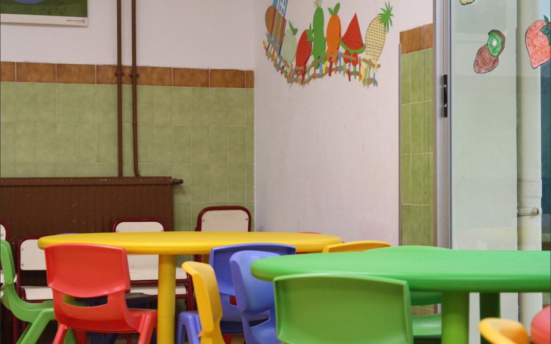 Imagen de un aula de Educación Infantil Imagen de un aula de Educación Infantil