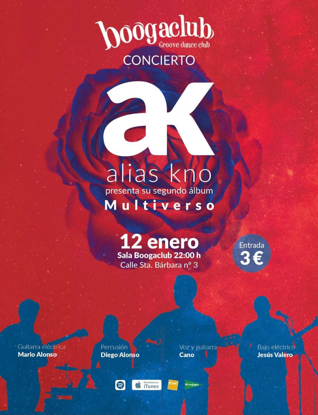La banda granadina Alias Kno preseunta su segundo album La banda granadina Alias Kno preseunta su segundo album