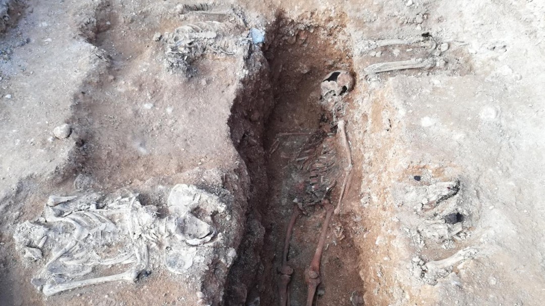 Hallados restos de tres de los republicanos enterrados en la fosa de Llucmajor