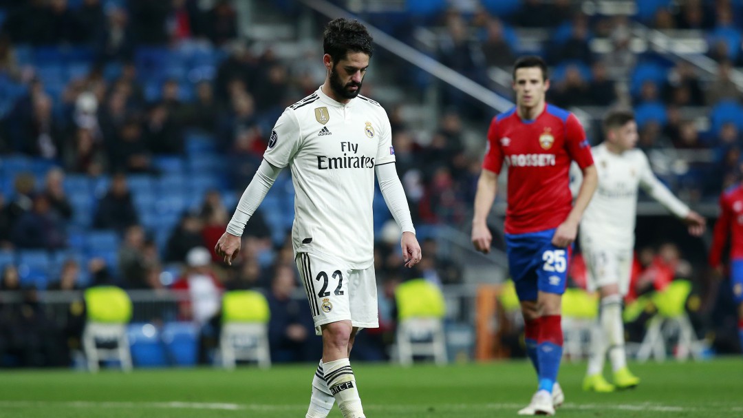 El dato negativo de Isco como titular