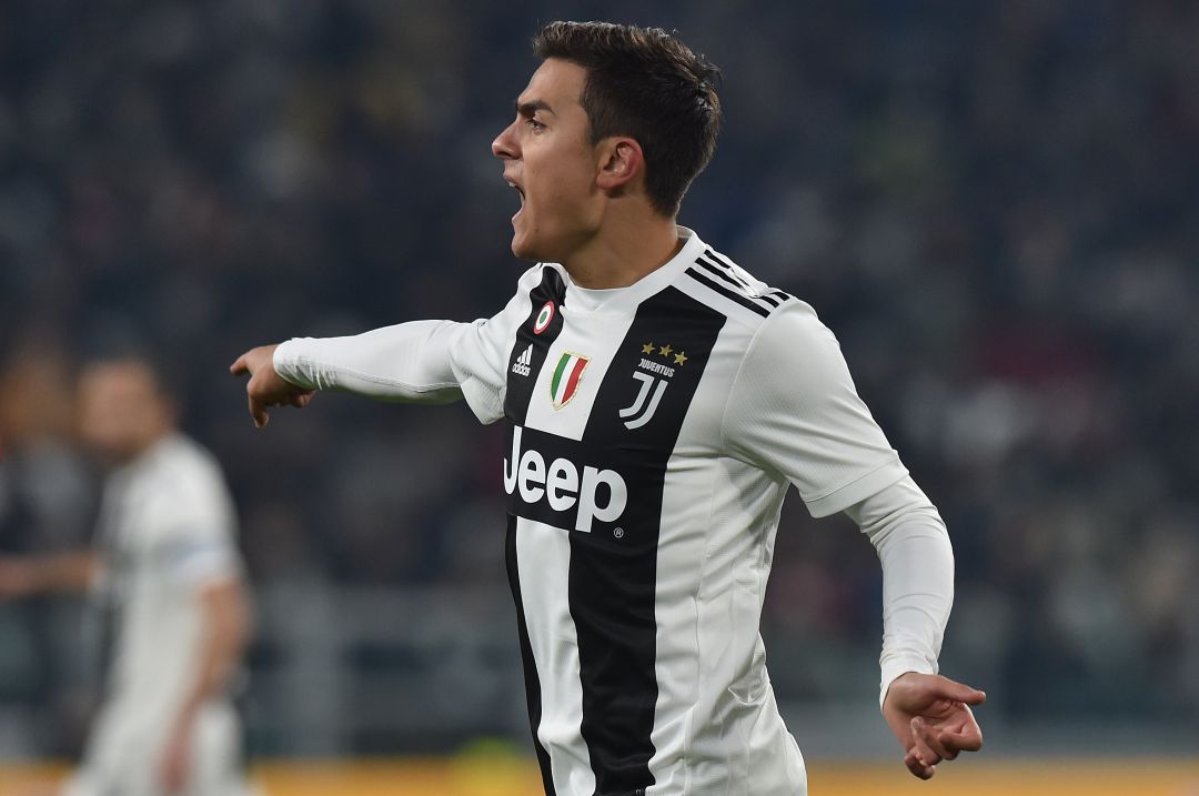 Paulo Dybala durante un encuentro con la Juventus Paulo Dybala durante un encuentro con la Juventus