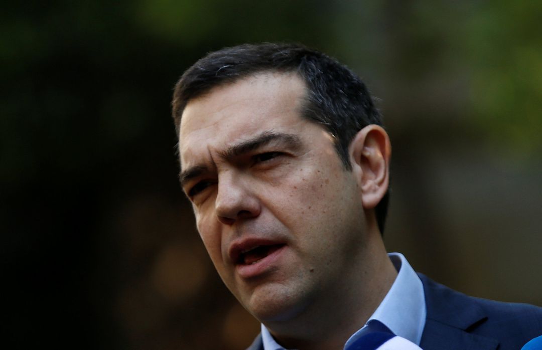 El primer ministro griego, Alexix Tsipras El primer ministro griego, Alexix Tsipras