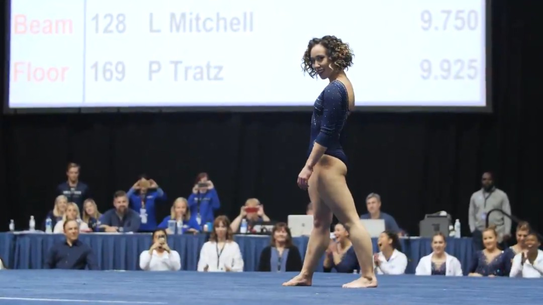 El ejercicio perfecto de esta gimnasta que ha dejado boquiabierto a todos