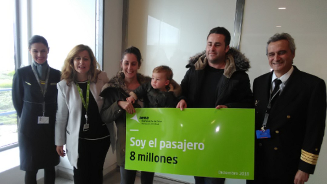 El Aeropuerto de Ibiza ha movido 8,1 millones de pasajeros en 2018