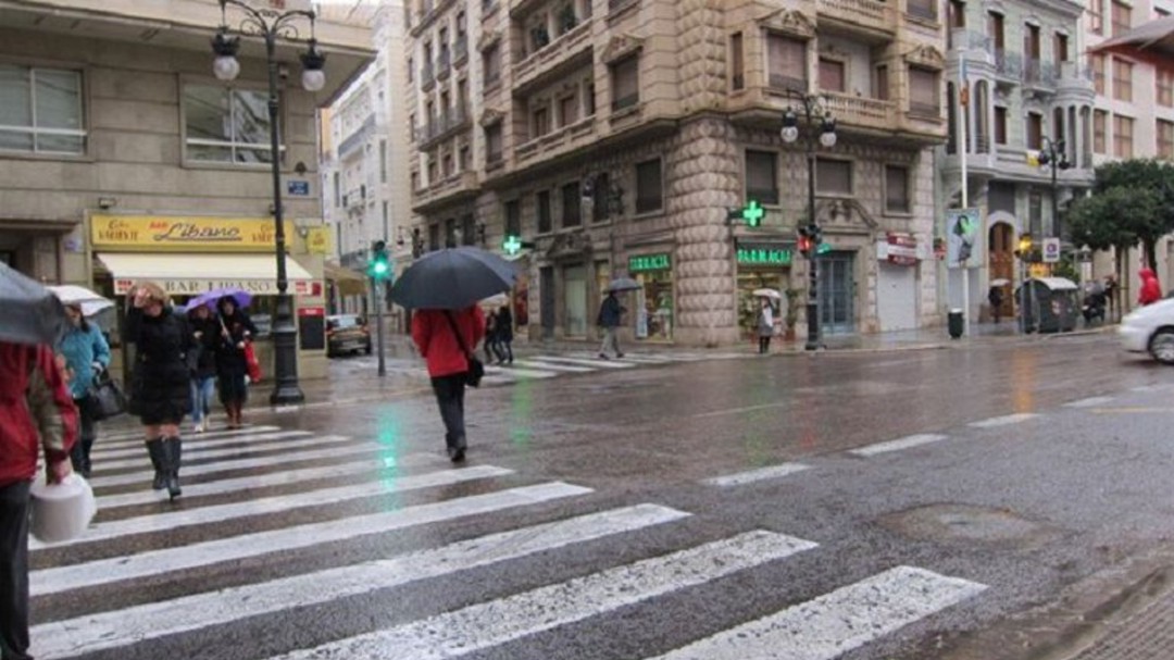 Cielos cubiertos con lluvias en el norte