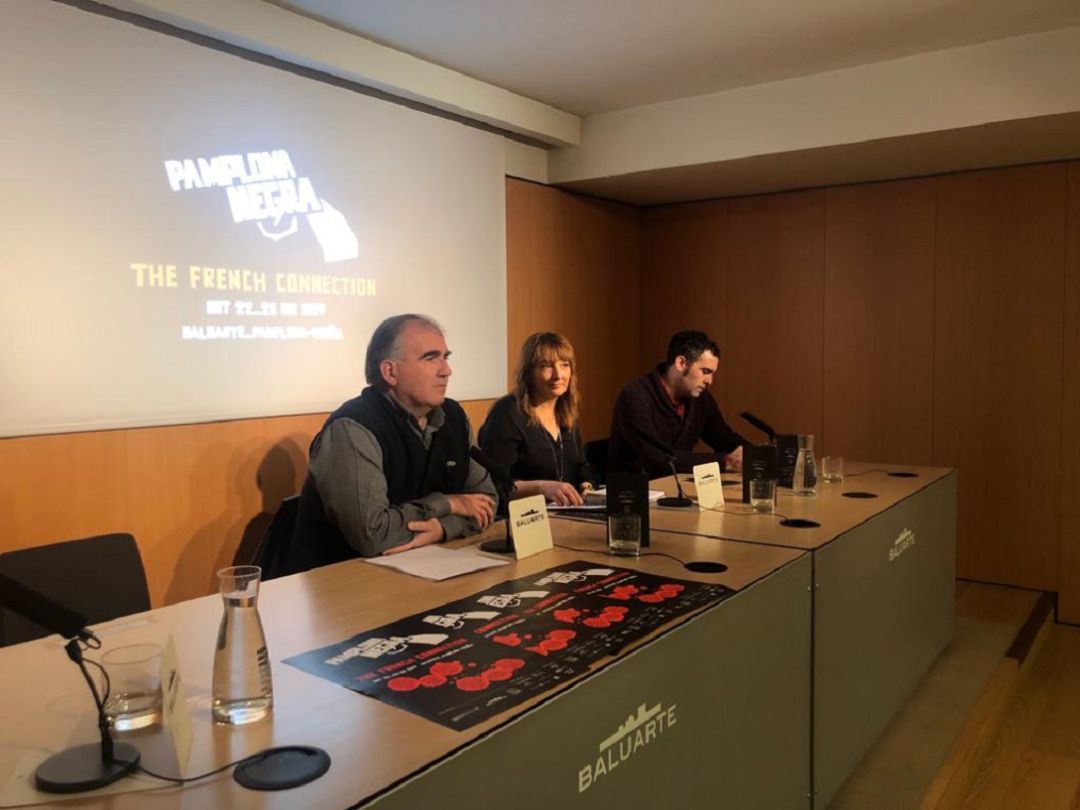 Presentación de la quinta edición del Festival Pamplona Negra Presentación de la quinta edición del Festival Pamplona Negra