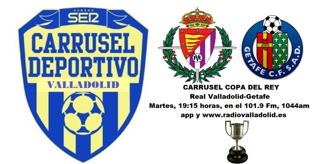 Carrusel de Copa con el R.Valladolid-Getafe: Carrusel de Copa del Rey con el
Real Valladolid-Getafe Carrusel de Copa con el R.Valladolid-Getafe: Carrusel de Copa del Rey con el
Real Valladolid-Getafe