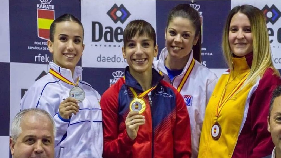 Oro para Sandra Sánchez y plata para Raúl Cuerva en el Campeonato de España de Kárate