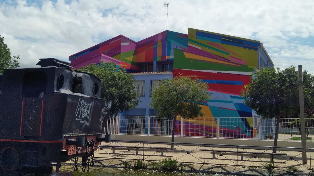 De botellón en el colegio