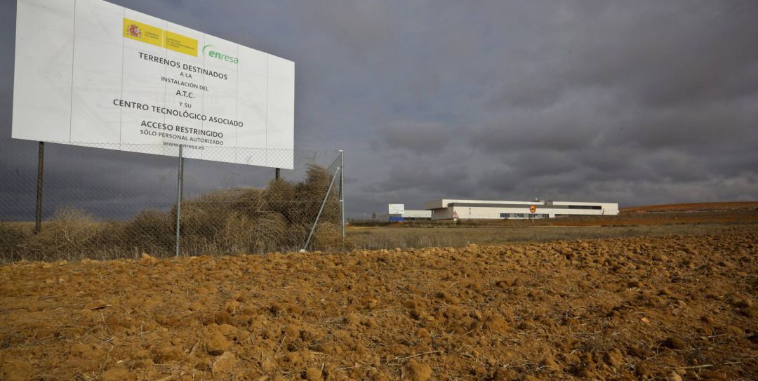 Terrenos destinados a la construcción del ATC en Villar de Cañas (Cuenca). Terrenos destinados a la construcción del ATC en Villar de Cañas (Cuenca).