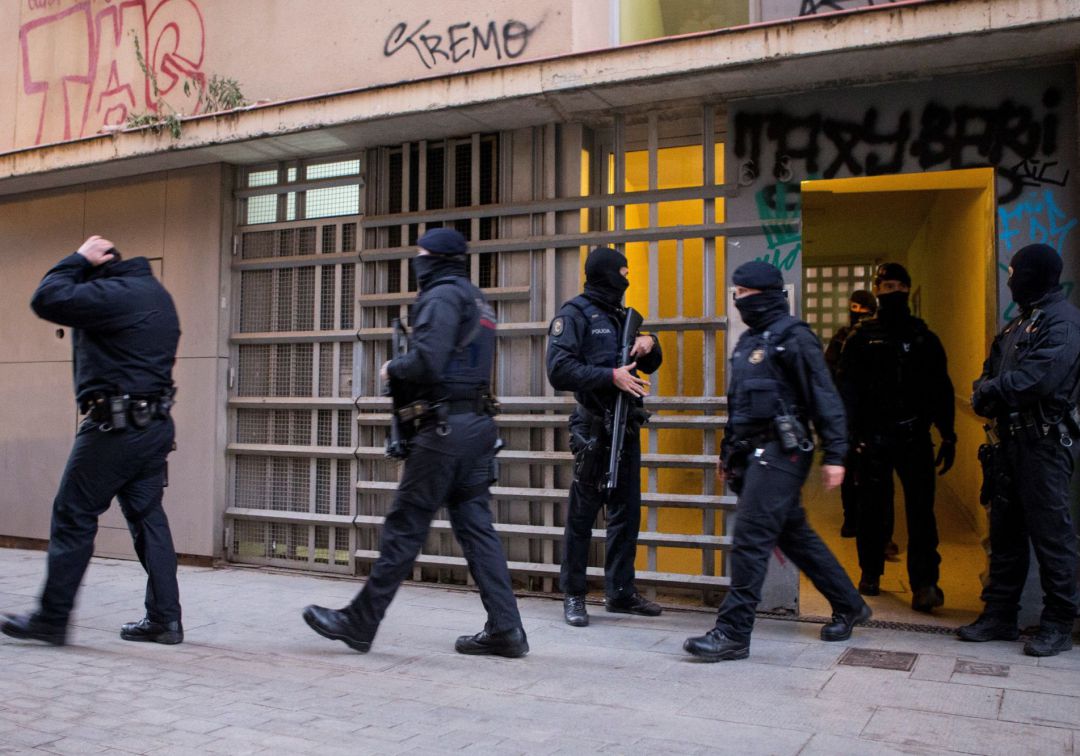 Operació antiterrorista dels Mossos a Barcelona i Igualada