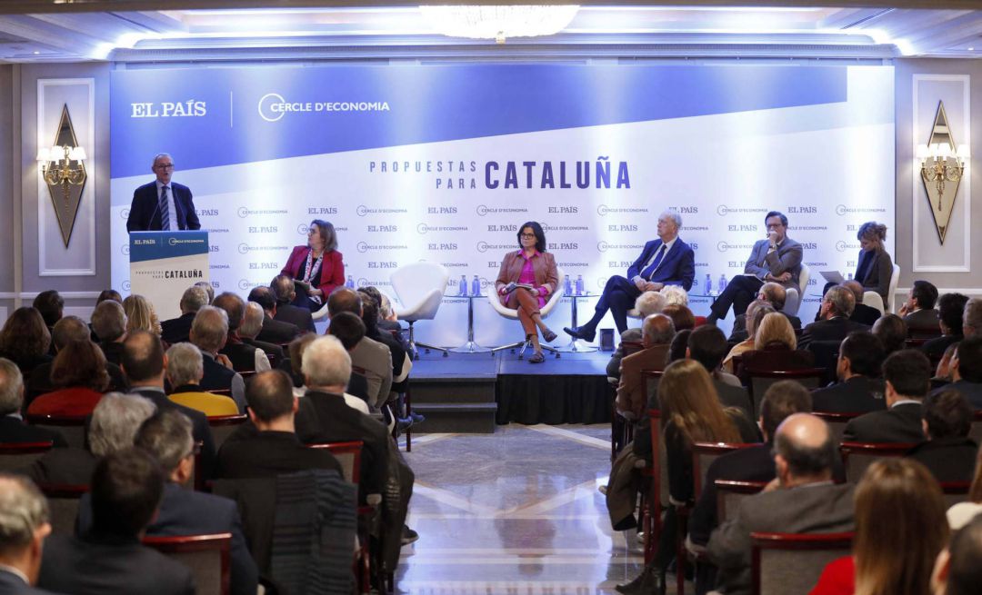 Acto de El País y el Cercle de Economía en Madrid, este miércoles Acto de El País y el Cercle de Economía en Madrid, este miércoles