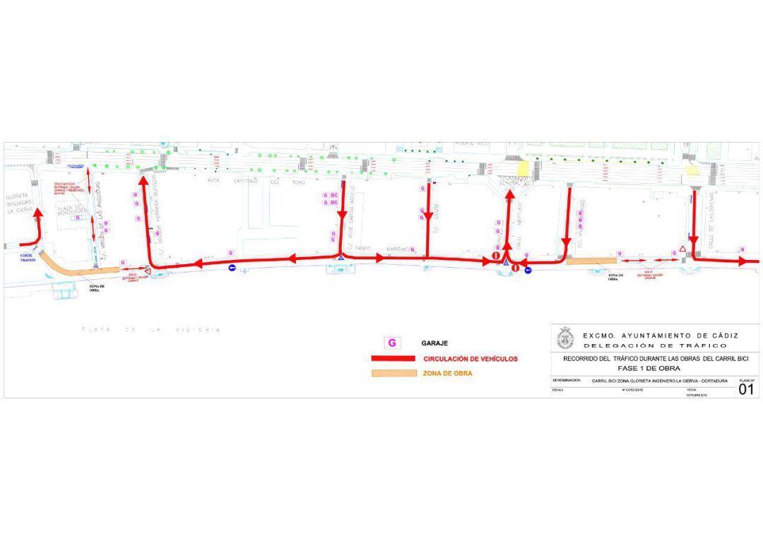 Comienza La Segunda Fase Del Carril Bici Entre Ingeniero De La Cierva Y