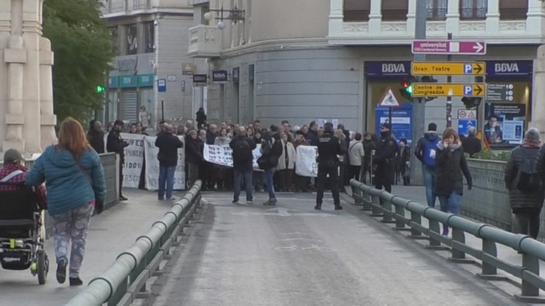 Nueva protesta por las obras de Alfonso XII