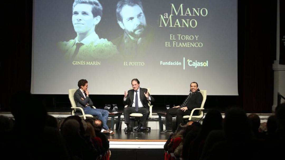 Ginés Marín y El Potito protagonizaron el primer Mano a Mano del año en Cajasol