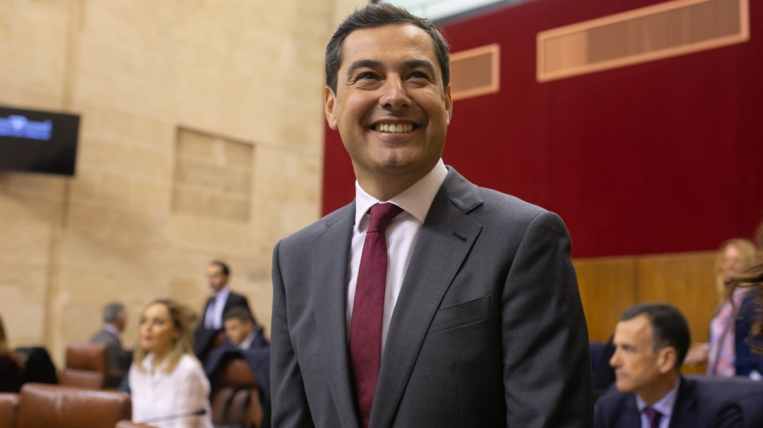 Juan Manuel Moreno, nuevo presidente de la Junta de Andalucía con el apoyo de Ciudadanos y Vox