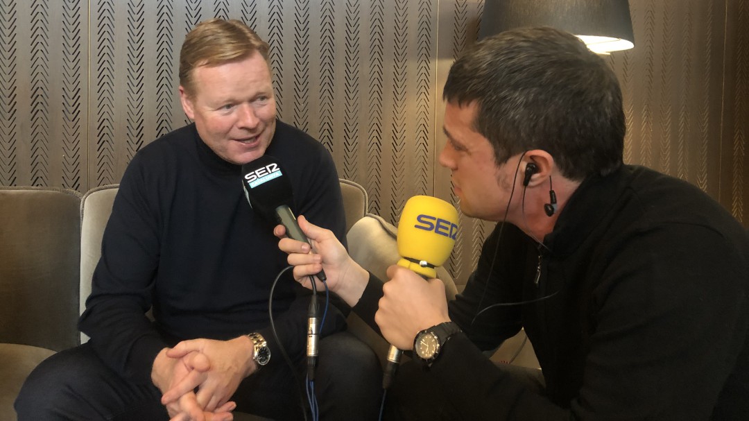 Koeman: No soy hijo de Cruyff pero soy muy cercano