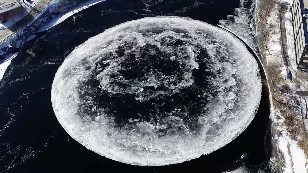 Descubren el origen del misterioso disco de hielo que sorprende al mundo