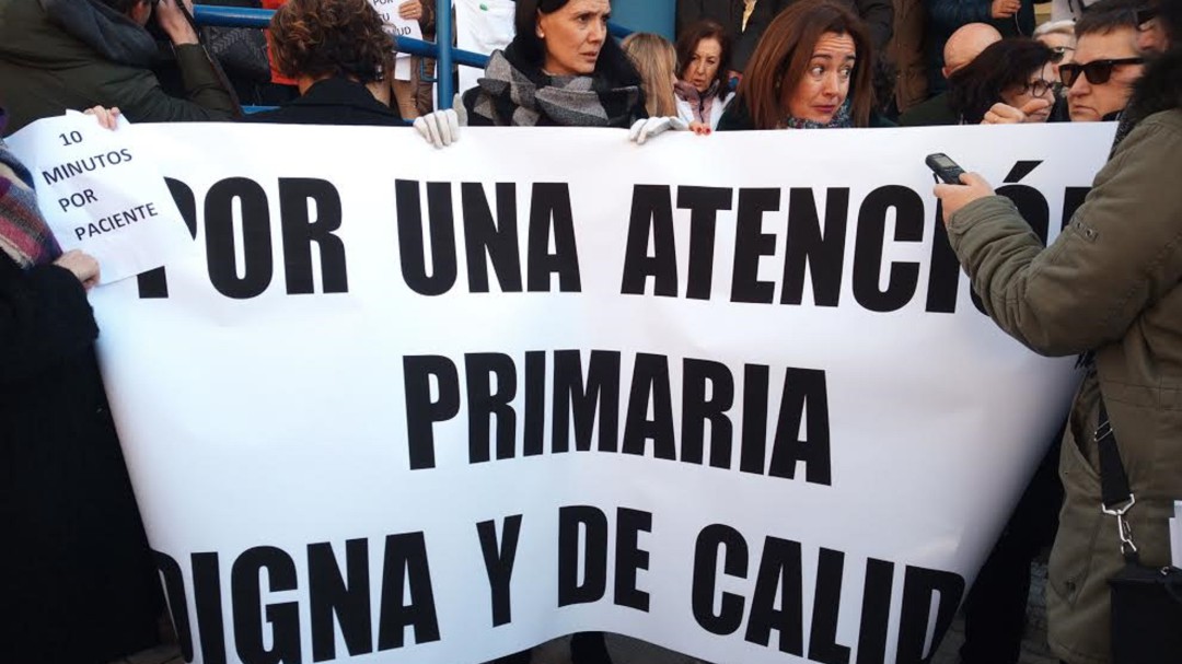 El personal sanitario está dispuesto a la huelga para defender la Atención Primaria