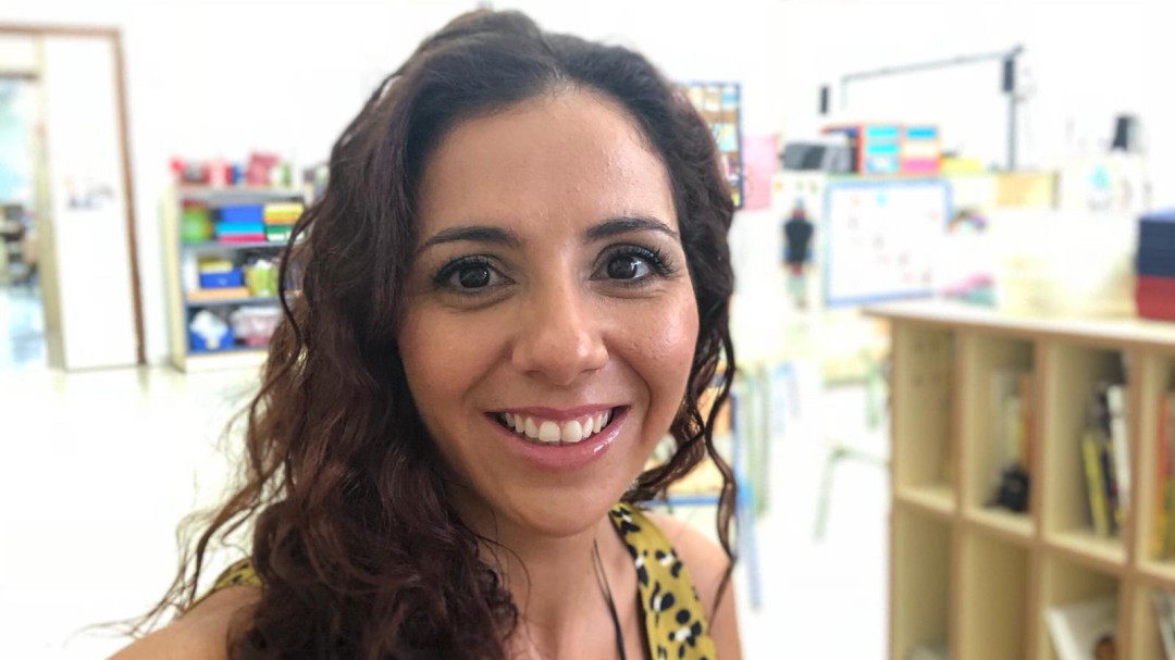Patricia Huertas, tercera mejor docente de Infantil